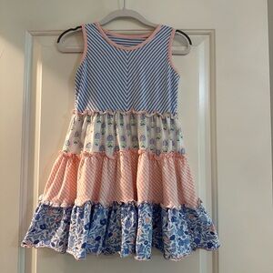 Girls shrimp and grits dress
